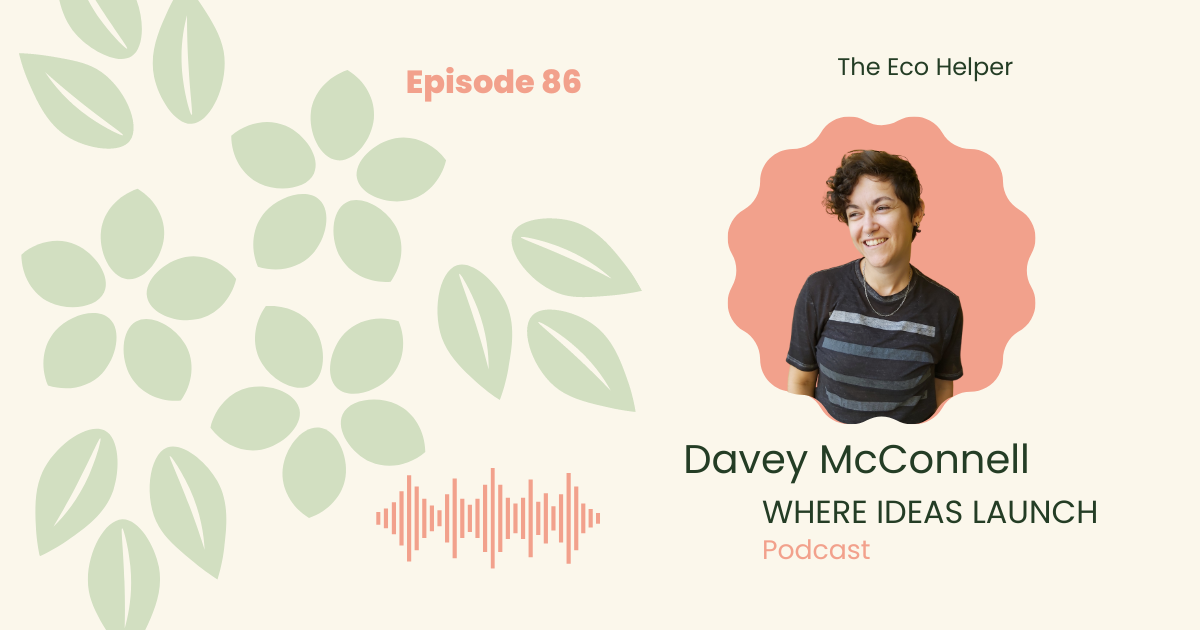 A woman smiling, featured on the Podcast Where Ideas Launch
